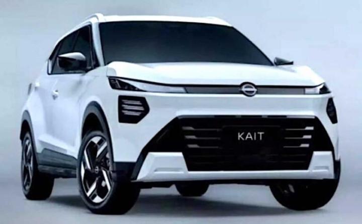 Рендер Nissan Kait на основе тизеров