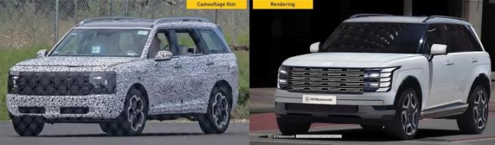Слева – Hyundai Palisade 2 поколения в…