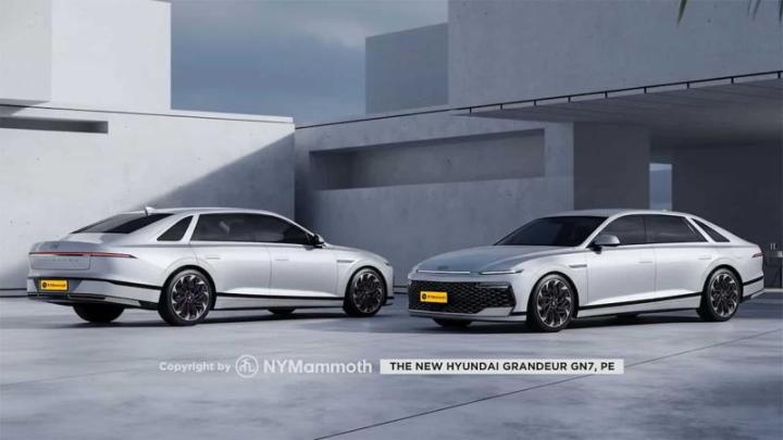 Рестайлинговый Hyundai Grandeur (неофициальный рендер)