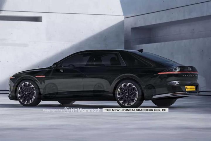 Рестайлинговый Hyundai Grandeur (неофициальный рендер)
