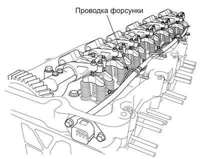3. Снимите корпус клапанного механизма.