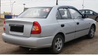 Hyundai Accent LC, widok z tyłu