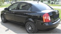 Hyundai Accent MC, поглед са задње