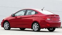 Hyundai Accent RB, изглед отзад