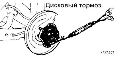 Закрепите датчик числа оборотов колеса, если таковой имеется.