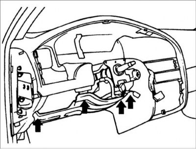 18. Снимите кронштейн поддержки панели…