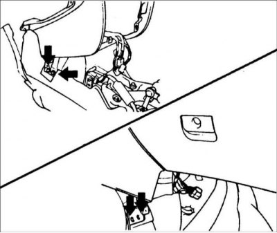 24. Выверните болты крепления панели…