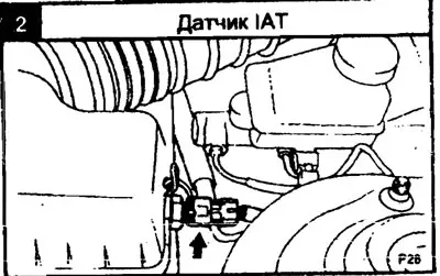 1. Датчик давления воздуха (MAP).; 2. Датчик температуры поступающего воздуха…