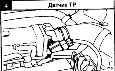 1. Датчик давления воздуха (MAP).; 2. Датчик температуры поступающего воздуха…