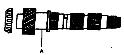 1. Проверьте наружную поверхность вторичного вала в месте установки игольчатого подшипника на…
