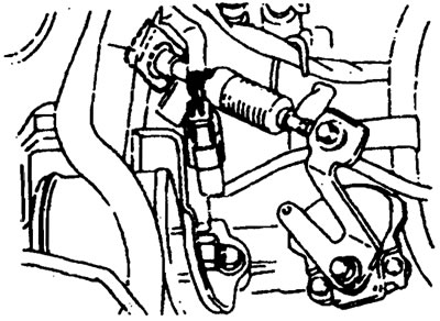 3. При присоединении троса управления к…