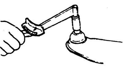 6. Проверьте момент проворачивания шарового шарнира.