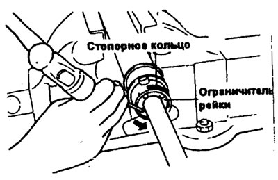 17. Когда конец стопорного кольца…