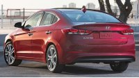 Hyundai Elantra VI, vedere din spate