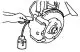 Replacing brake fluid