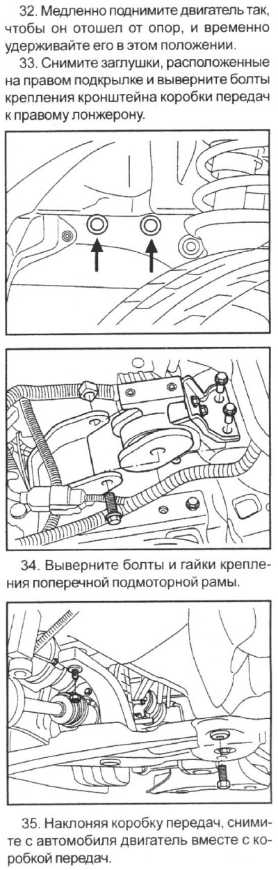 2. Снимите рычаги очистителя ветрового…