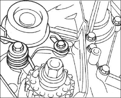 5. При установке механизма натяжения…