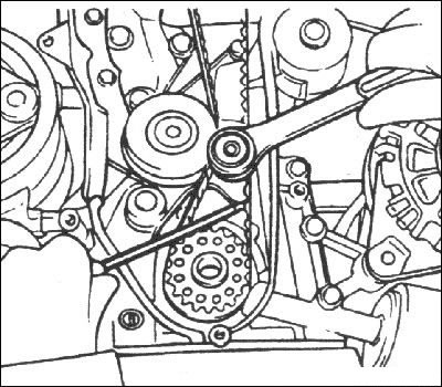 8. Ослабьте болт со стороны точки…