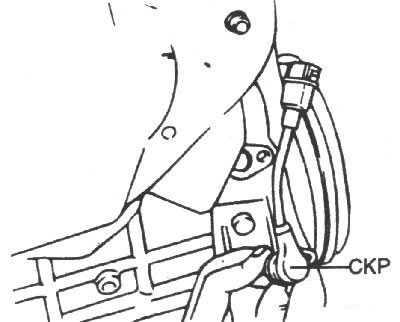 Датчик угла поворота коленчатого вала…