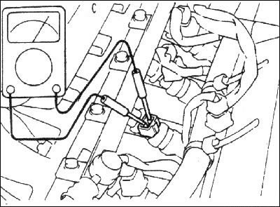 1. Отсоедините разъем от датчика…