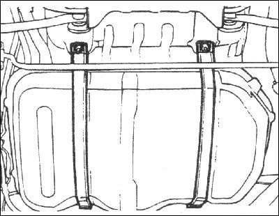 8. Отверните самоконтрящиеся гайки и…