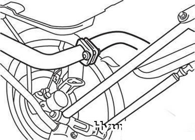Фланец крепления основного глушителя к…