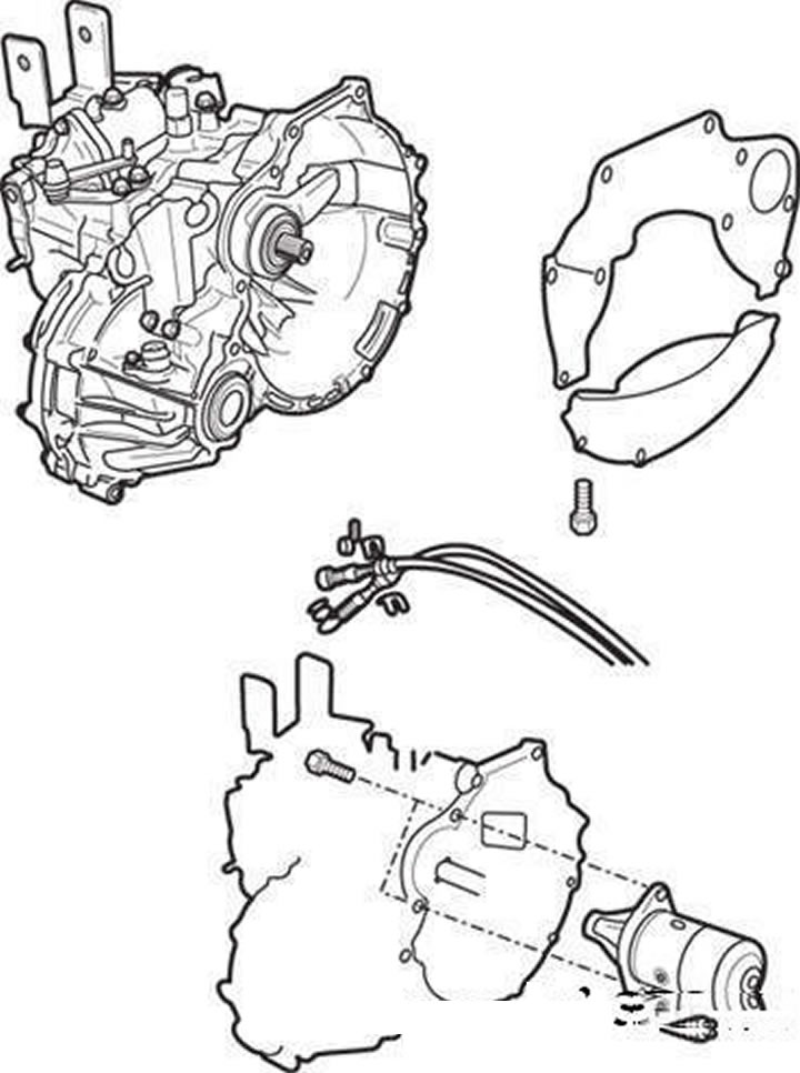 Коробка передач (сведения для установки)