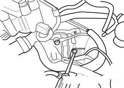 Винт крепления стартера