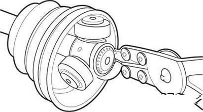 Scoaterea inelului de reținere