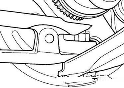 Выпрессовка пальца шаровой опоры из…