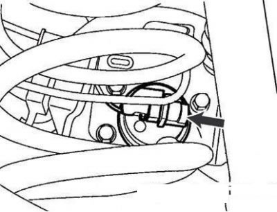 Датчик скорости вращения колеса