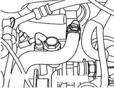 Штуцер шланга высокого давления насоса…