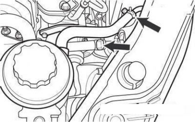 Зажимы крепления сливного трубопровода