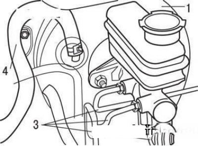 Вакуумный усилитель тормозов: 1 –…