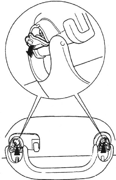 Верхние поручни — снятие и установка (Хендай Гетц 2002-2011: Кузов ...