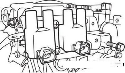 Крепление катушки зажигания двигателей…