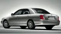 Hyundai Grandeur III, pogled straga
