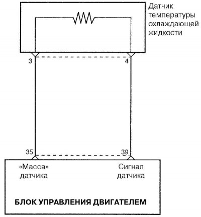 Датчик температуры акцент схема