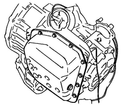Fig. 3.98. Gearbox oil pan