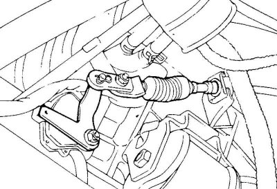 Fig. 3.100. Speedometer drive cable