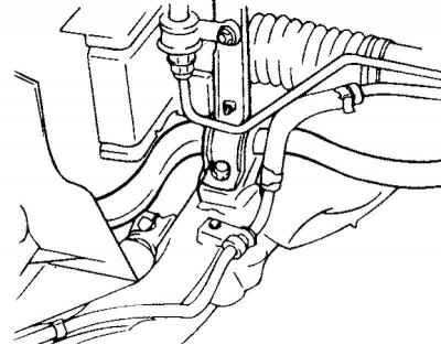 Рис. 4.38. Кронштейн крепления стабилизатора