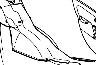 Fig. 6.73. Rear pillar trim panel