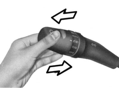 Fig. 1.45. Headlight high beam switch