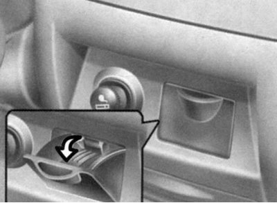 Fig. 1.69. Rear ashtray