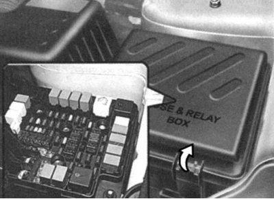 Рис. 1.226. Крышка предохранительной коробки