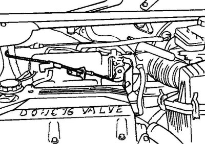 Рис. 2.178. Трос педали акселератора