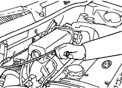 Fig. 2.352. Checking the manifold vacuum