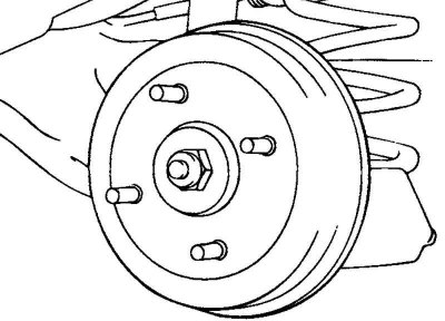 Fig. 6.47. Rear wheel hub