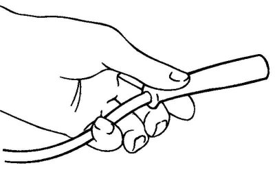 Рис. 7.15. Снятие свечного провода