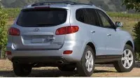 Hyundai Santa Fe II, вид сзади